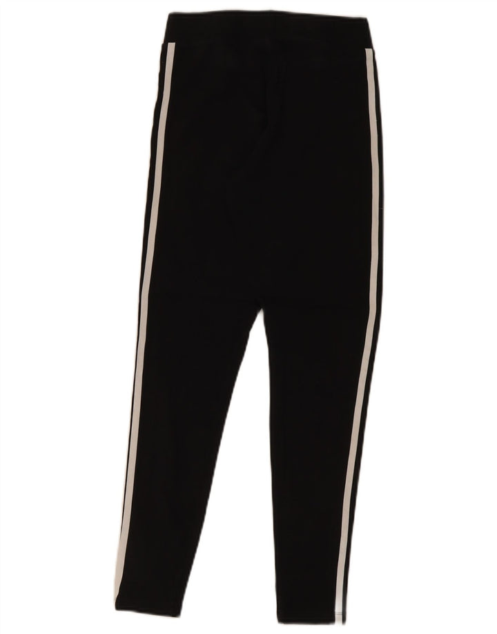 Женские леггинсы Adidas UK 8, маленькие черные хлопковые