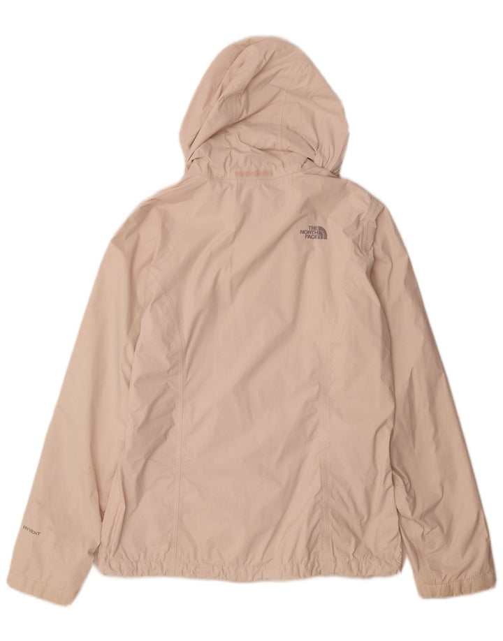 Женская дождевик с капюшоном The North Face UK 14, полиэстер среднего розового цвета
