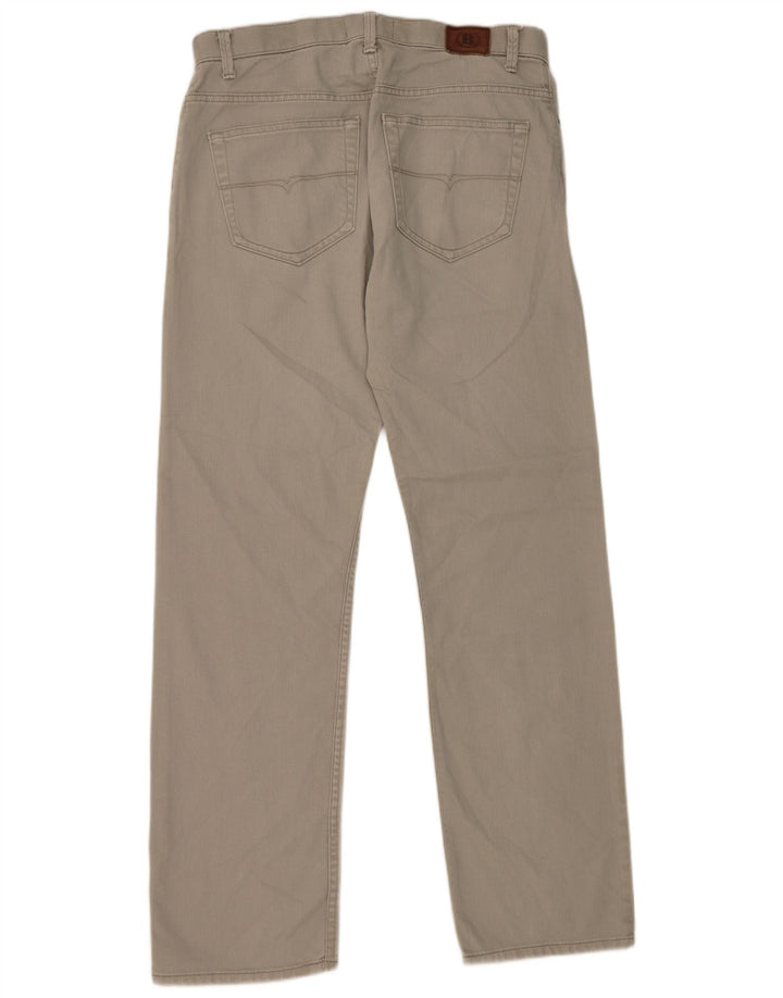 Мужские прямые джинсы Marks & Spencer Blue Harbour W34 L33, серый хлопок