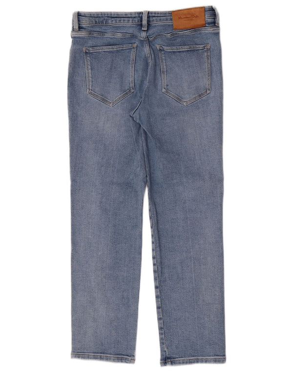 Женские прямые джинсы Massimo Dutti EU 38 Small W28 L27 Синие