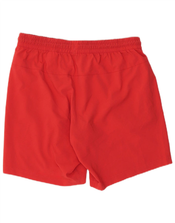 Мужские спортивные шорты Reebok, большие красные, полиэстер