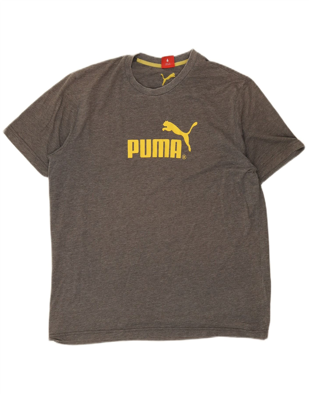 Мужская футболка с рисунком Puma Top XL Серая