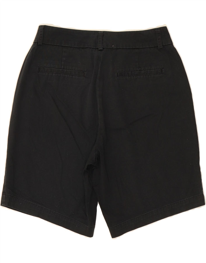 DOCKERS Womens Casual Shorts US 4 Small W28 Black Cotton Vintage Dockers and Second-Hand Dockers from Messina Hembry 