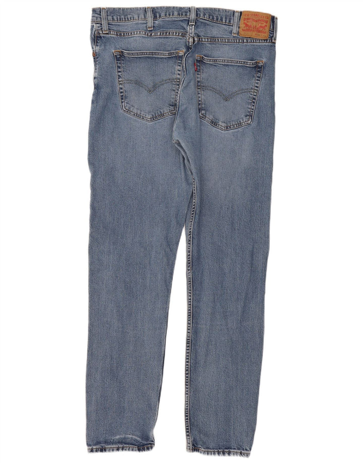 Мужские зауженные джинсы Levi's 512 W38 L34 синие