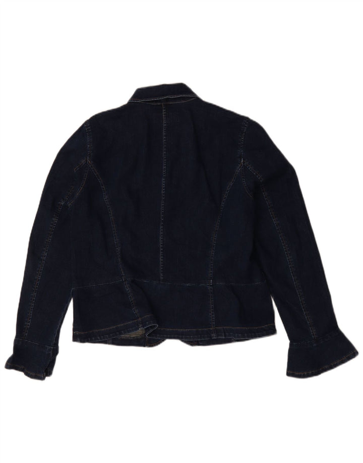 Женская джинсовая куртка Ralph Lauren US 14 XL Темно-синяя хлопковая