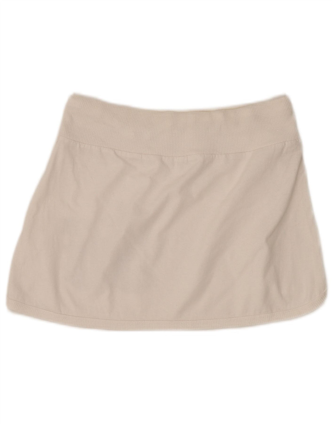 BENETTON Женская мини-теннисная юбка с рисунком UK 12, средний белый цветочный принт