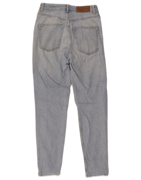 Женские зауженные джинсы Topshop для мам W26 L30, синий хлопок