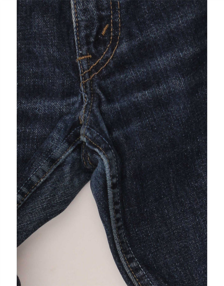 Мужские прямые джинсы Levi's 607 W28 L30 синие, хлопок