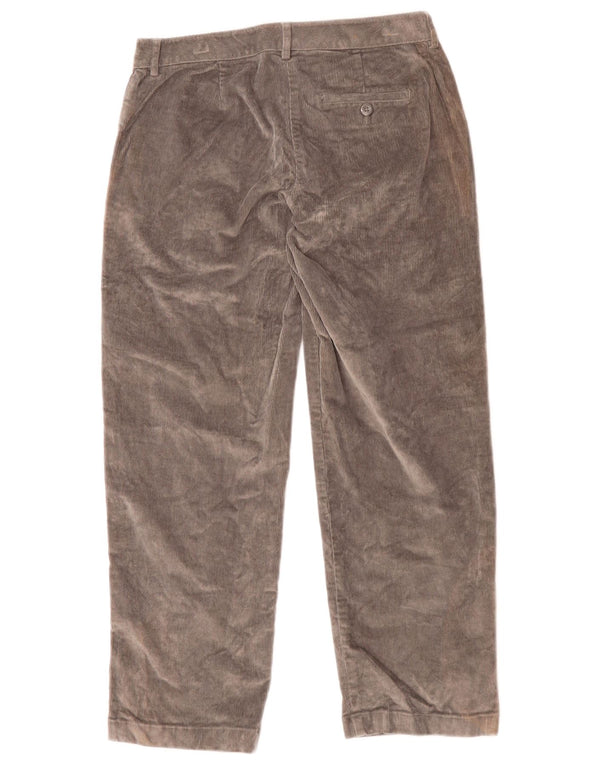 Женские вельветовые брюки L.L.Bean США 4, маленькие W27 L27, серый хлопок