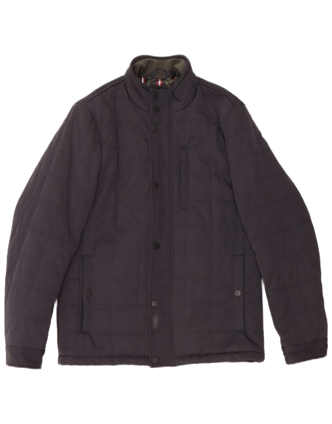 Мужская стеганая куртка TED BAKER, размер 3, средний темно-синий, полиэстер