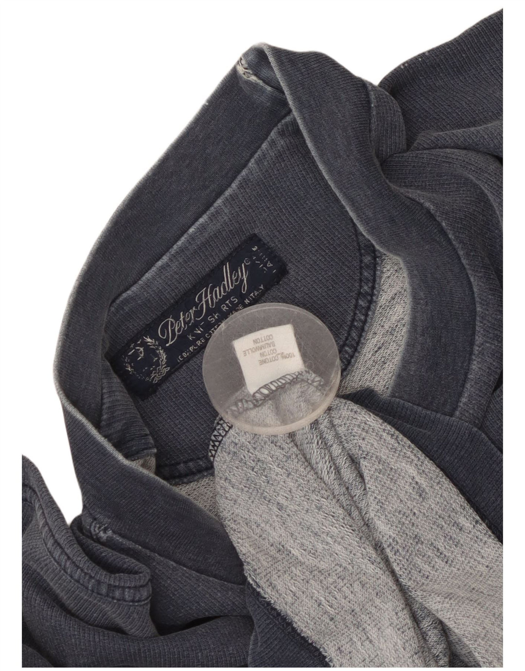 Мужская футболка с рисунком Peter Hadley Top XL, темно-синий хлопок