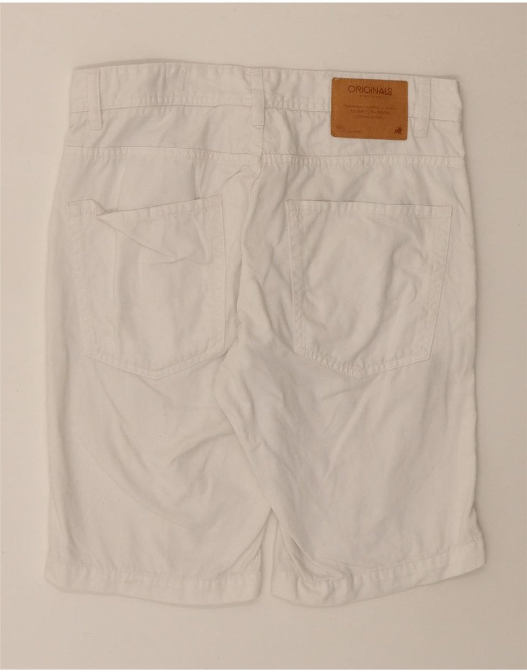 JACK & JONES Мужские джинсовые шорты W30, средний белый хлопок, хлопок
