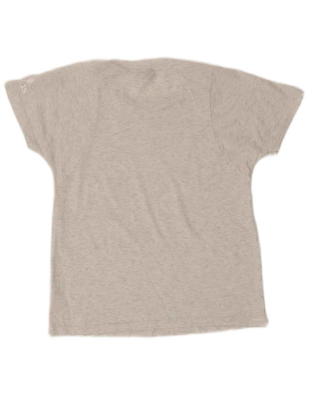 Женская футболка Adidas Top UK 12 Medium Grey Хлопок