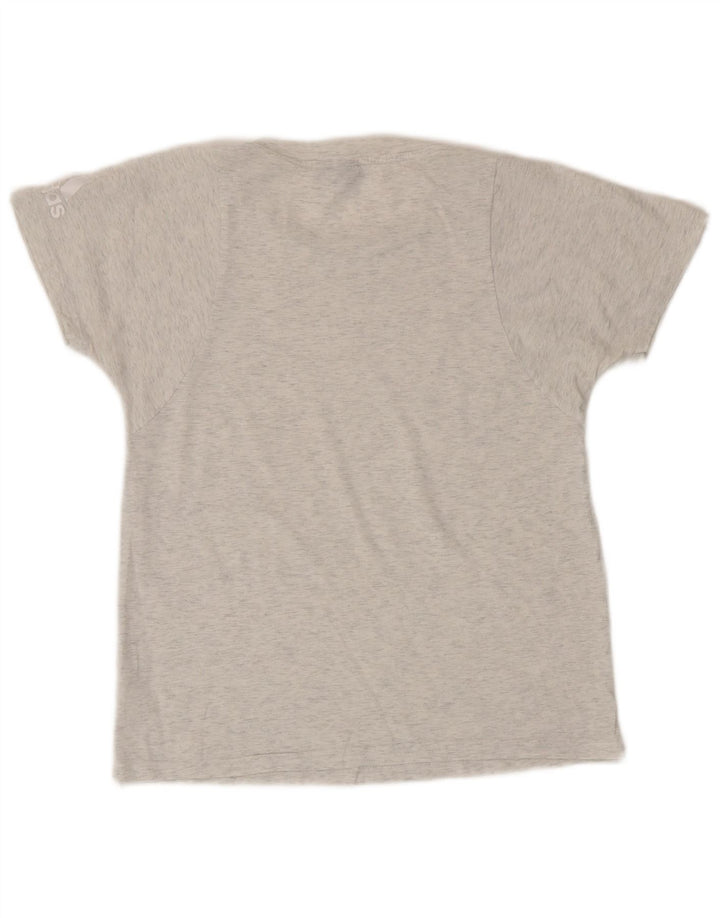 Женская футболка Adidas Top UK 12 Medium Grey Хлопок