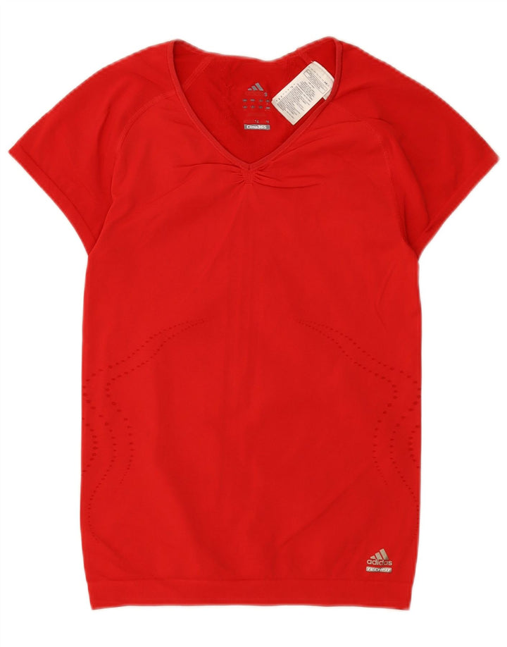 Женская футболка ADIDAS Clima 365 Top UK 8 Small Red Nylon