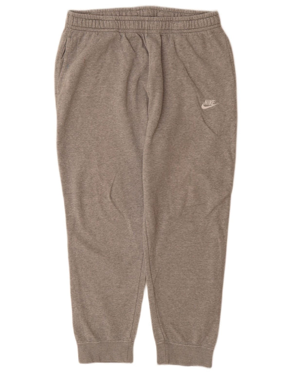 Мужские спортивные брюки Nike Joggers XL, серый хлопок с крапинками