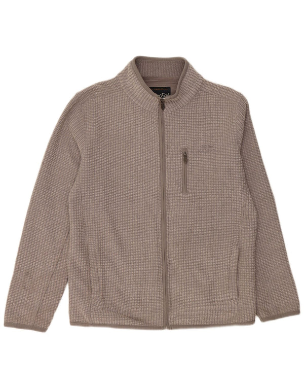 Мужская флисовая куртка WEIRD FISH UK 40, большой серый полиэстер