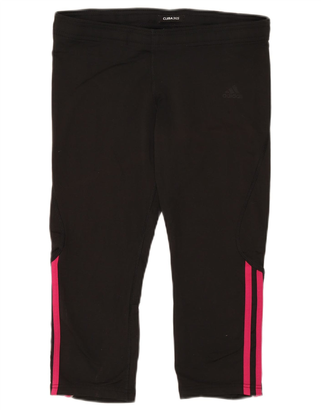 Женские леггинсы-капри Adidas Clima 365 UK 14, средний черный полиэстер