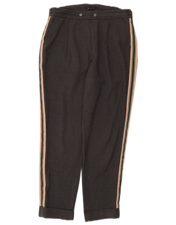 Женские укороченные зауженные брюки Marks & Spencer UK 8 Small W28 L25 Серые