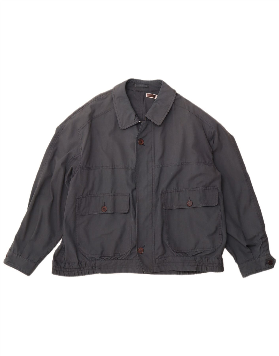 Мужская куртка-бомбер Maison Jacques IT 52 XL Темно-Синяя Полиэстер