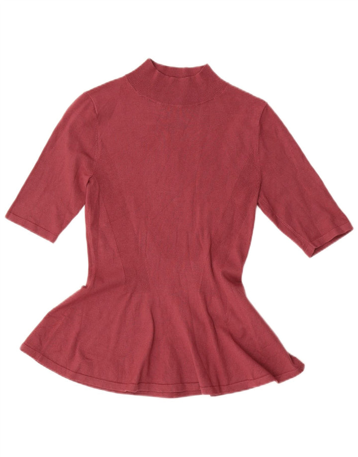 Женская блузка Massimo Dutti Top UK 8, маленькая красная