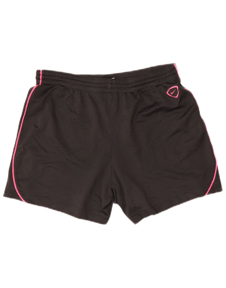 Женские спортивные шорты Nike Dri Fit UK 10, маленькие серые, полиэстер