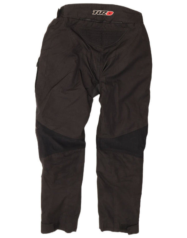 Мужские прямые мотобрюки Tuzo W32 L30 черные