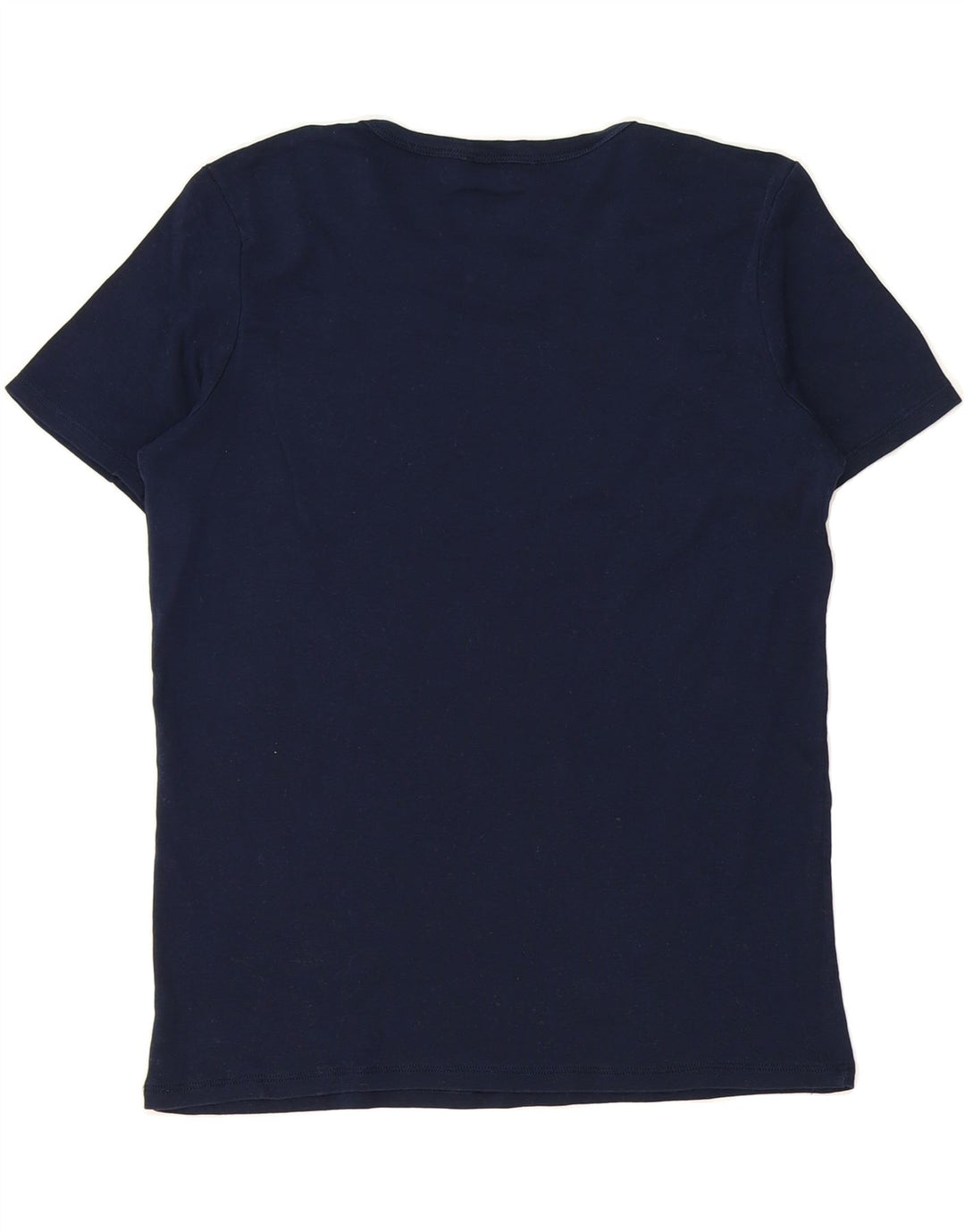 BENETTON Womens T-Shirt Top UK 16 Large Navy Blue Vintage Benetton and Second-Hand Benetton from Messina Hembry 