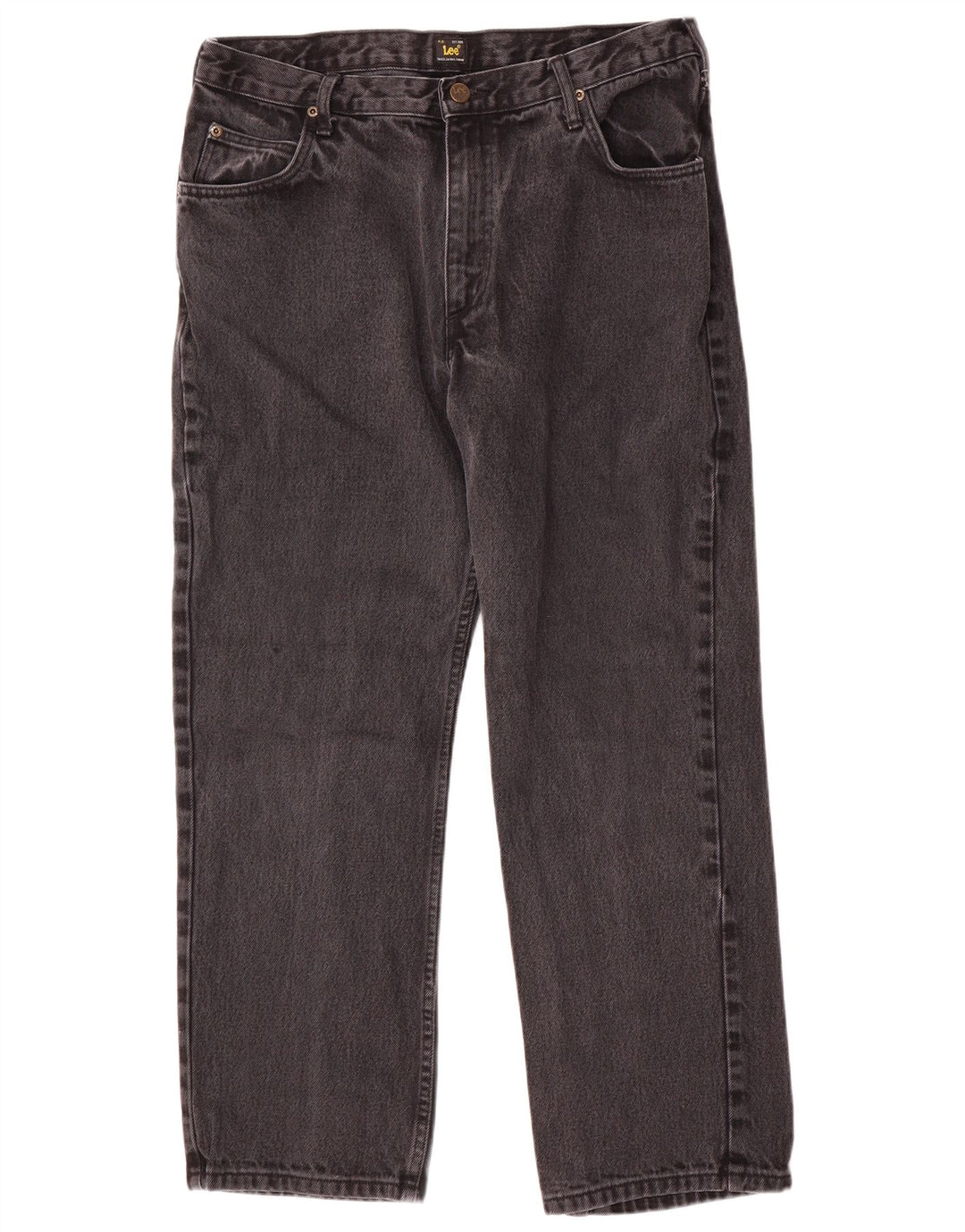 Мужские прямые джинсы Lee Brooklyn Comfort W38 L30 серые, хлопок