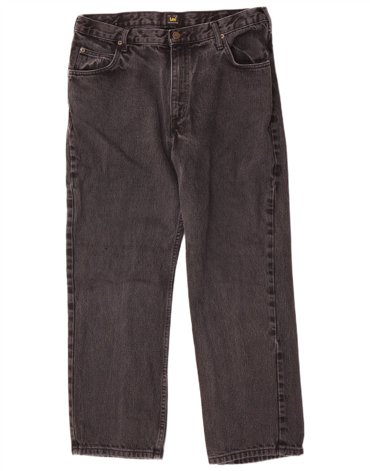 Мужские прямые джинсы Lee Brooklyn Comfort W38 L30 серые, хлопок