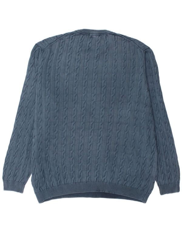 Мужской джемпер с круглым вырезом Timberland 3XL, темно-синий, хлопок