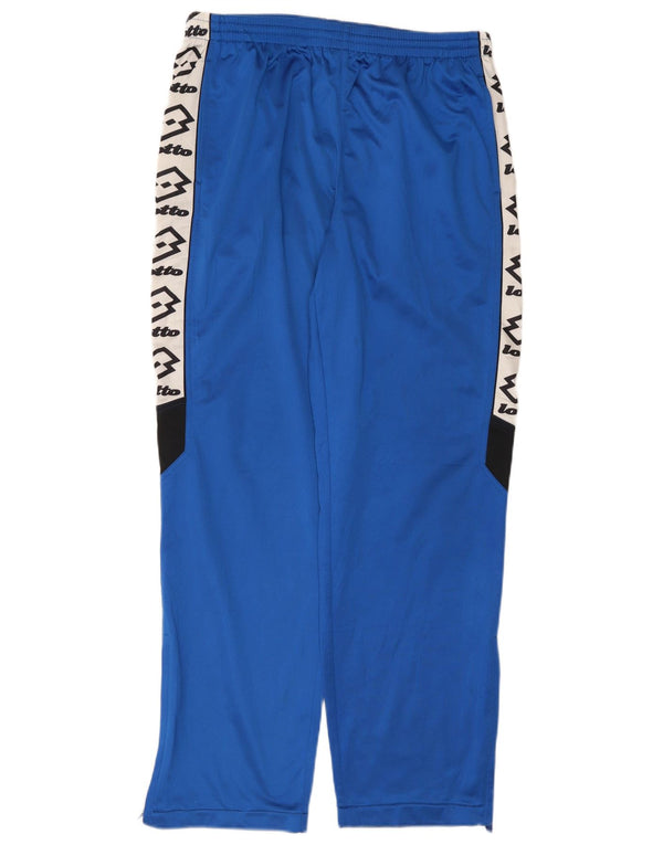 Мужские спортивные брюки Lotto, Великобритания, 44/46, 2XL, синие, полиэстер с цветными блоками