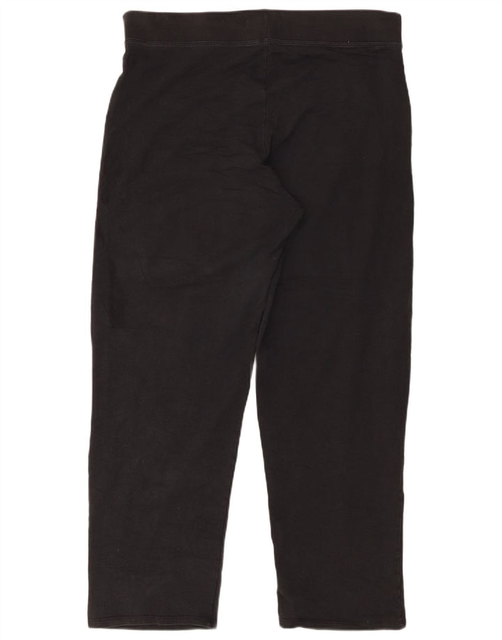 Женские короткие леггинсы Marks & Spencer UK 16, большие черные хлопковые