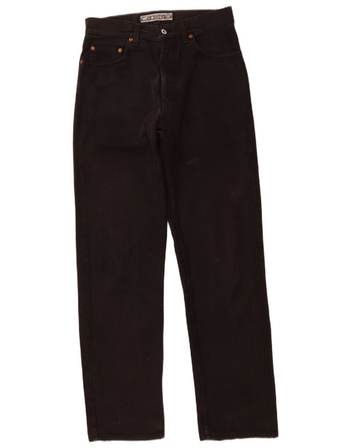 Мужские прямые джинсы MUSTANG Oregon W31 L32, черный хлопок