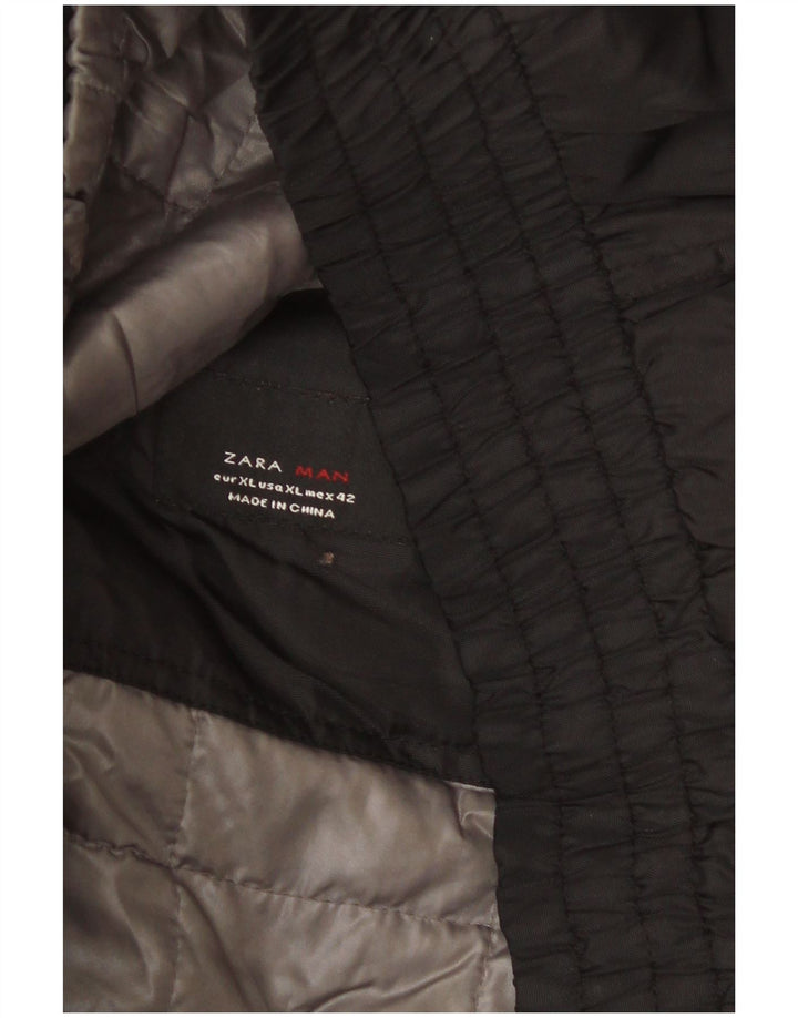 Мужская ветровка Zara UK 42 XL, черная