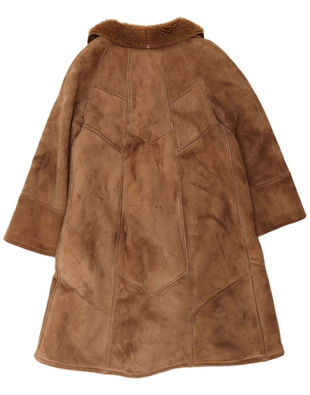 Винтажная женская дубленка IT 44 Medium Brown Shearling Classic