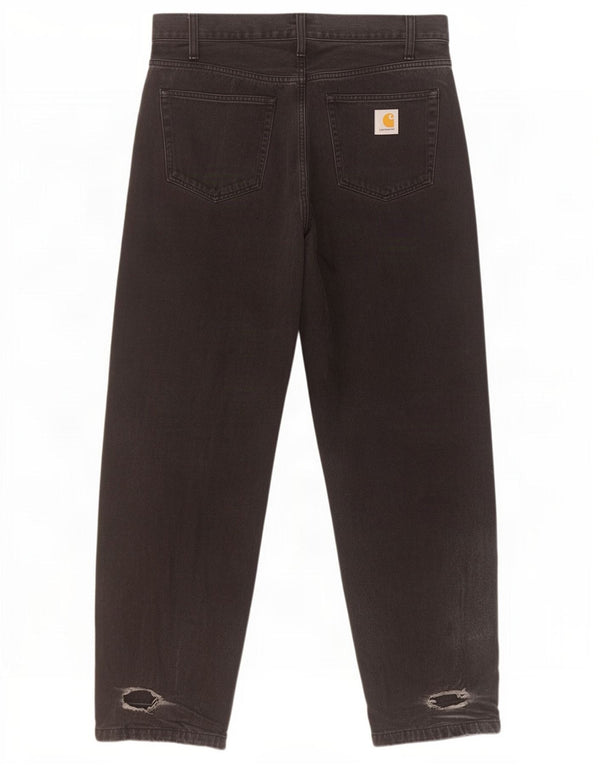 Мужские свободные джинсы Carhartt W32 L31, черный хлопок
