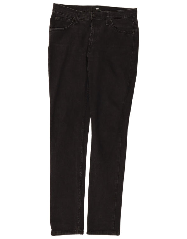 Мужские узкие джинсы Lee W32 L33, черный хлопок