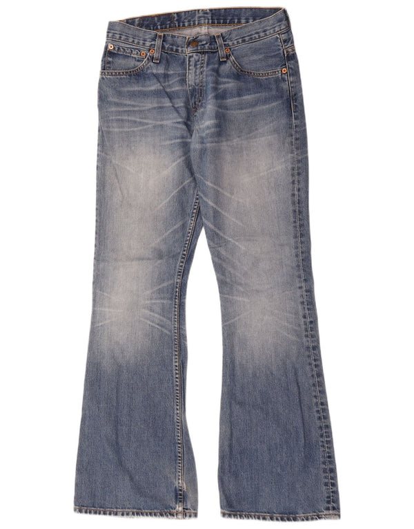 Levi's Womens 516 Bootcut Jeans W31 L34 Blue Cotton