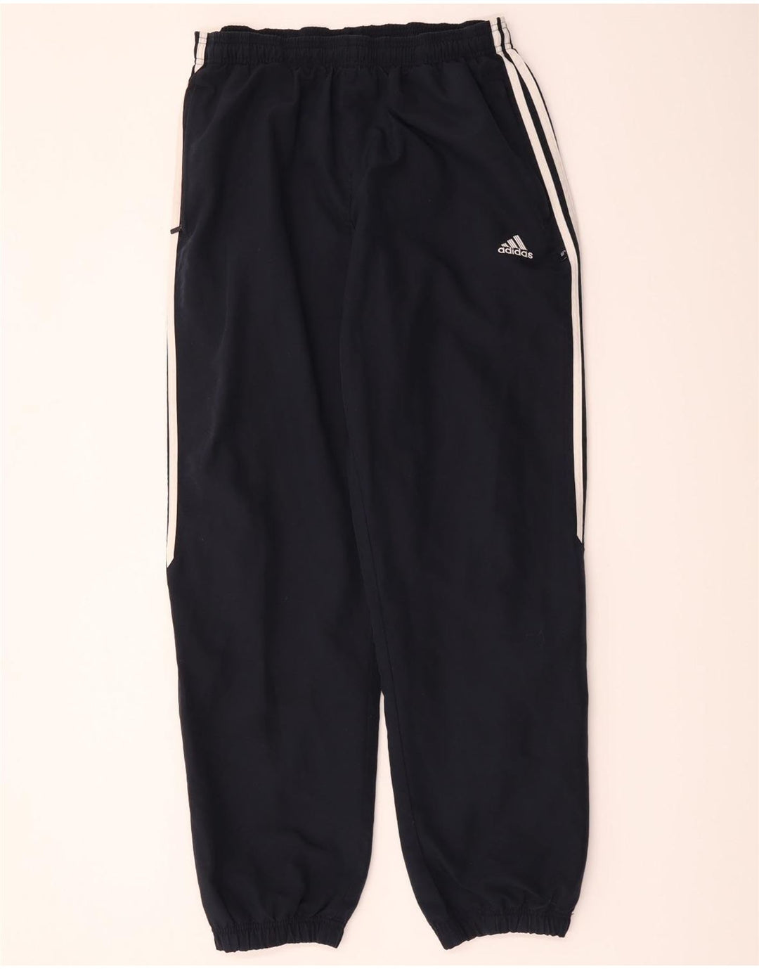 Adidas Мужские спортивные брюки Джоггеры Большой темно-синий полиэстер