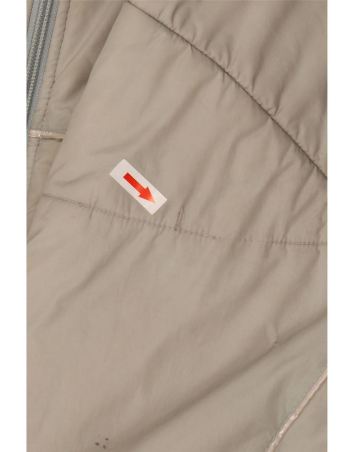 Мужская стеганая куртка Tommy Hilfiger UK 40, большая серая, нейлоновая