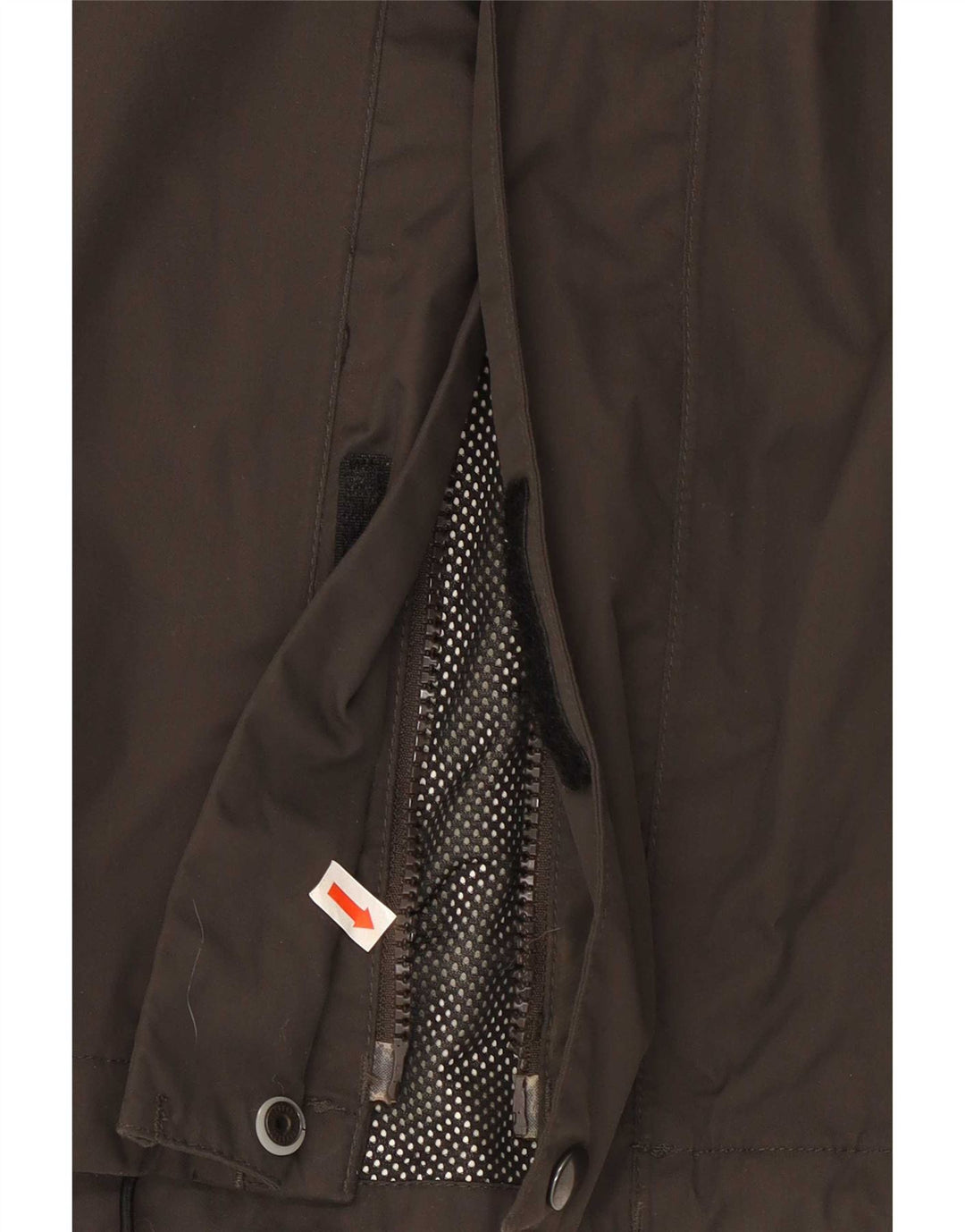 Мужская дождевик Jack Wolfskin UK 50 3XL Хаки Полиамид с цветными блоками