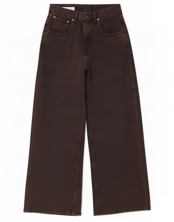Мужские широкие джинсы Zara EU 34 2XS W28 L30, черный хлопок