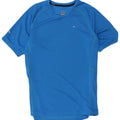 Мужская футболка Nike Dri Fit, средний синий полиэстер