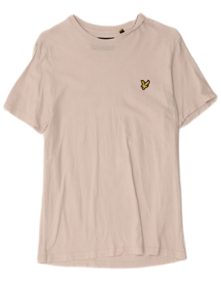Мужская футболка Lyle & Scott, маленький белый хлопок