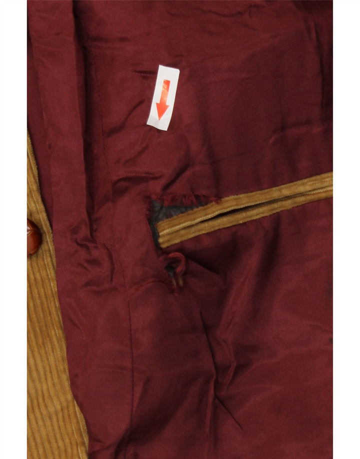 Мужской вельветовый пиджак Gant с 3 пуговицами IT 50, большой, бежевый, хлопок