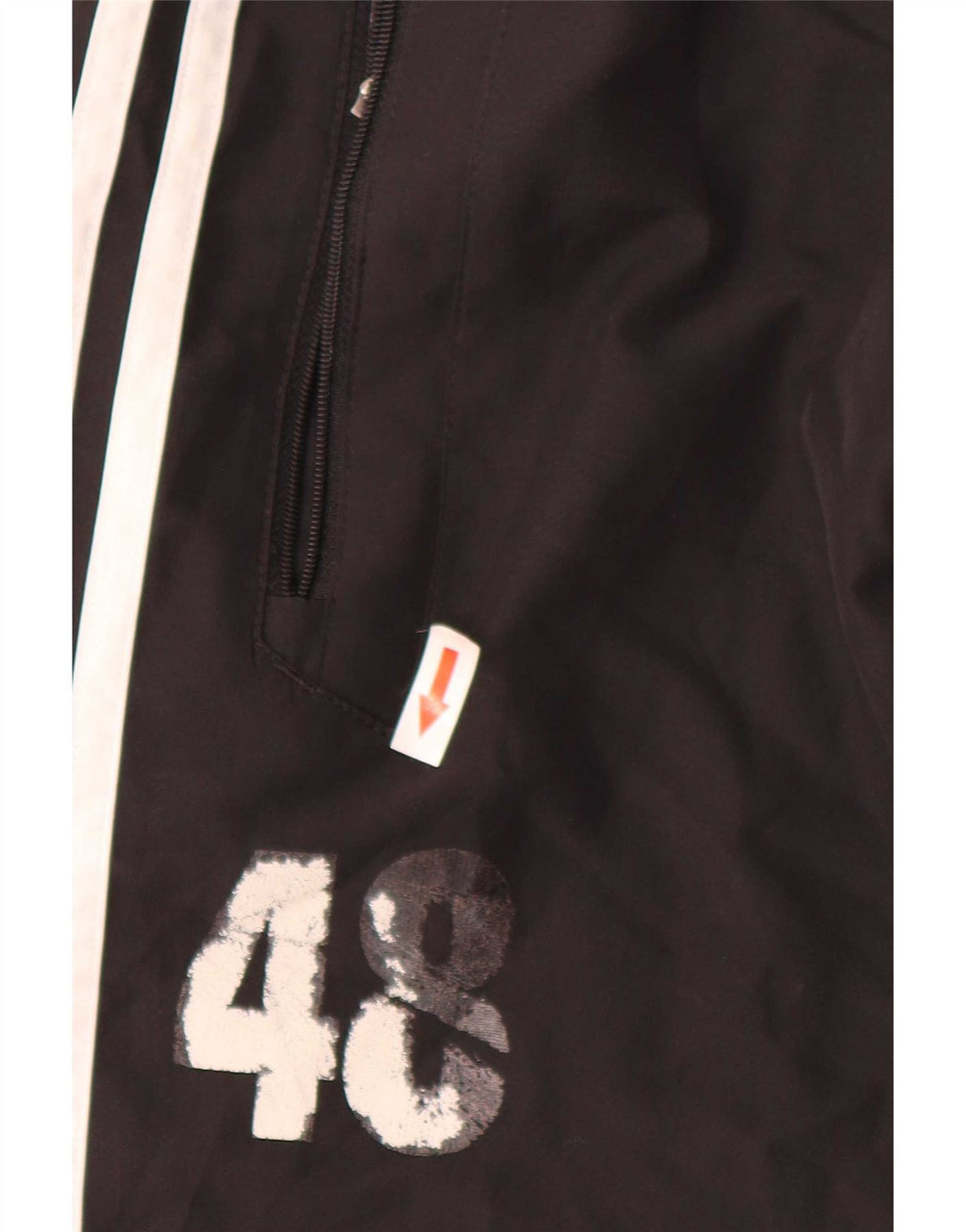 Мужские спортивные брюки Adidas Joggers XL, черные полиэстер с цветными блоками
