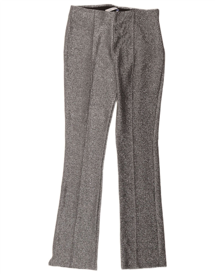 Zara Женские повседневные брюки Trafaluc Bootcut Medium W28 L30 Серебристые