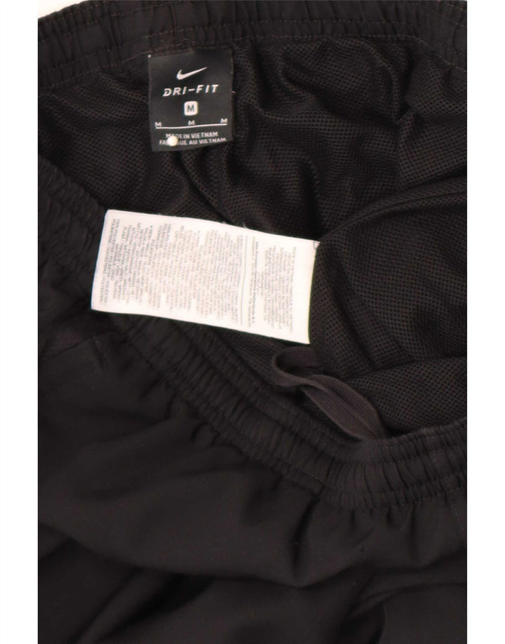 Мужские спортивные брюки Nike Dri Fit для бега, средний черный полиэстер