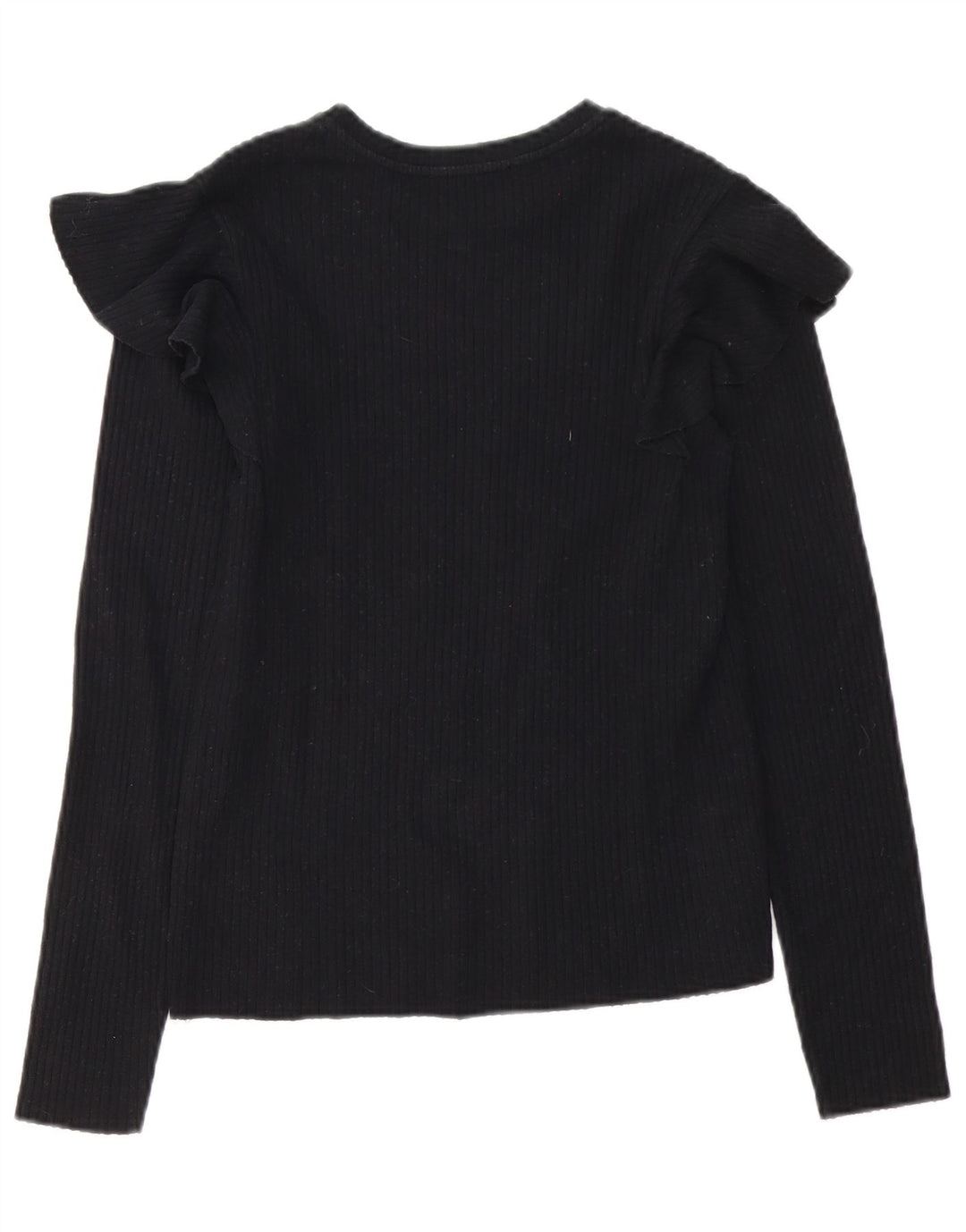 Женская блузка Zara Top UK 12, средний черный
